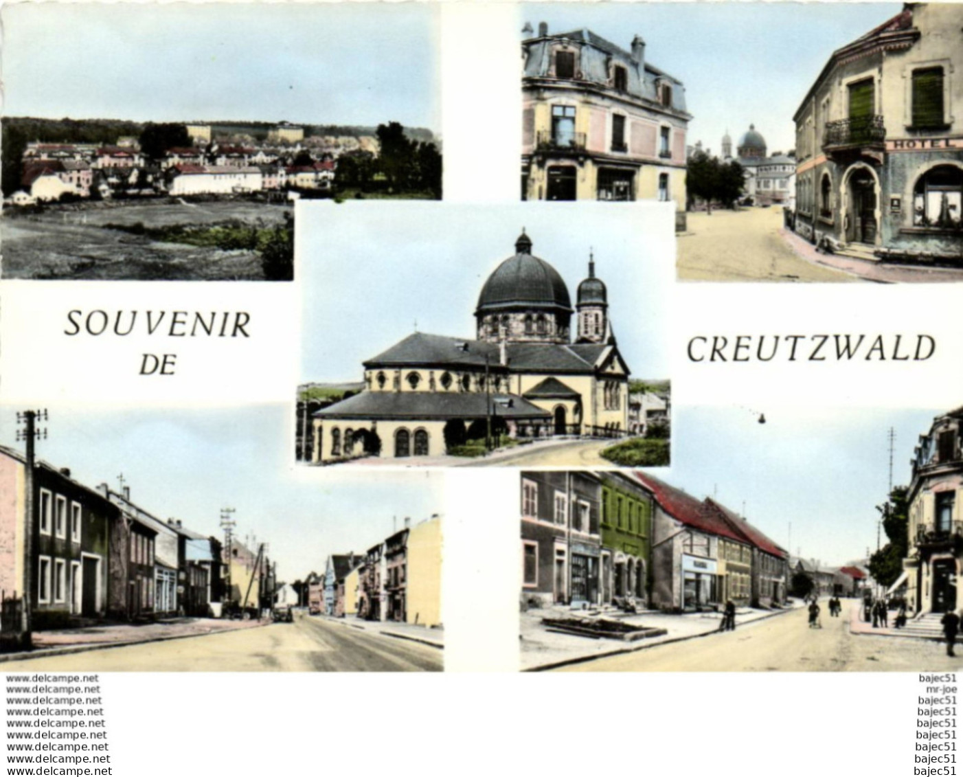 1 cpsm Souvenir de Creutzwald