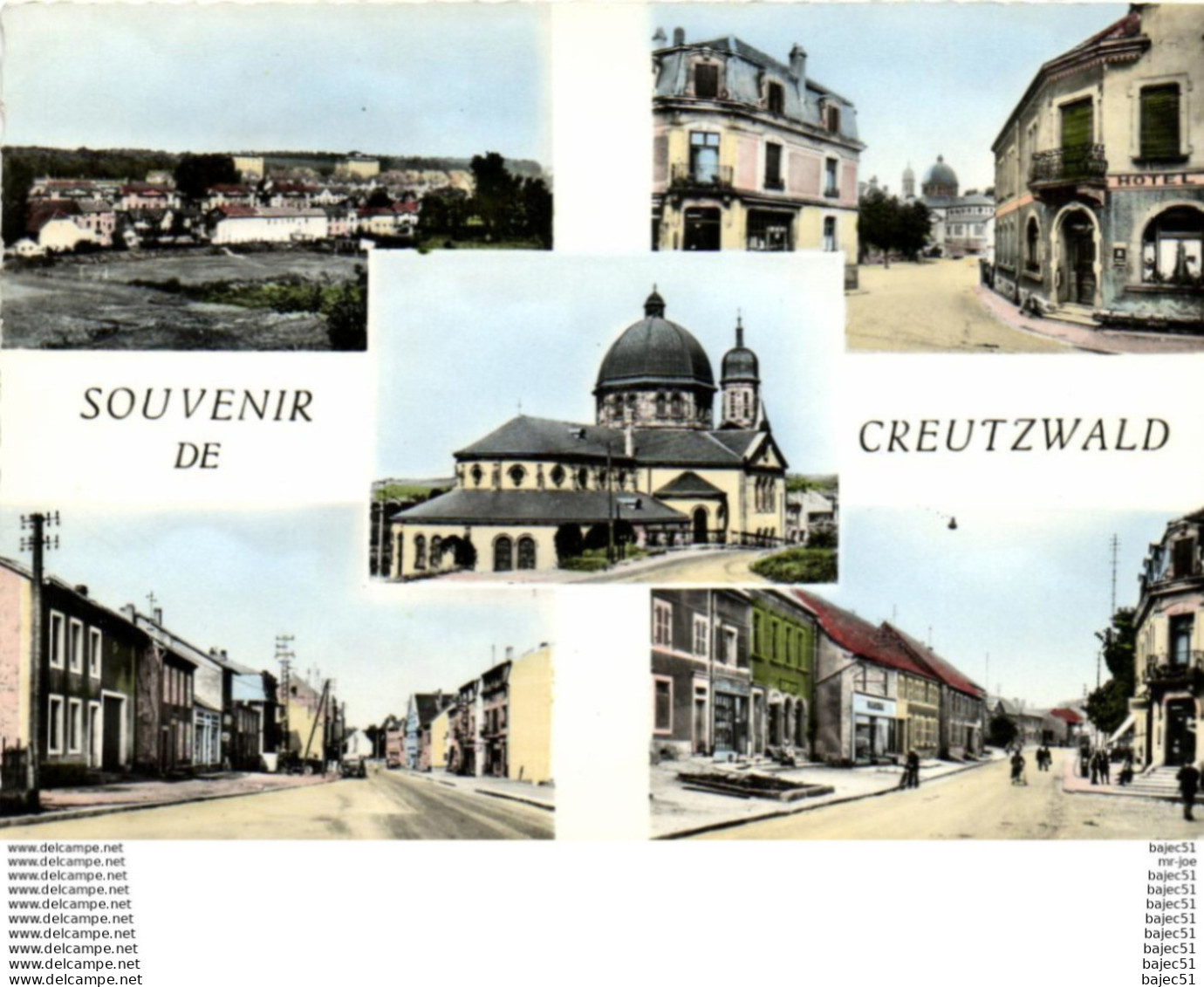 1 cpsm Souvenir de Creutzwald