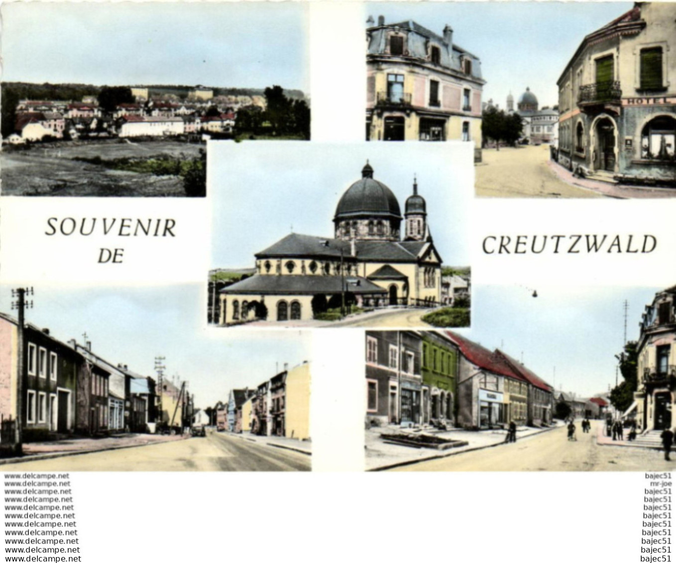 1 cpsm Souvenir de Creutzwald