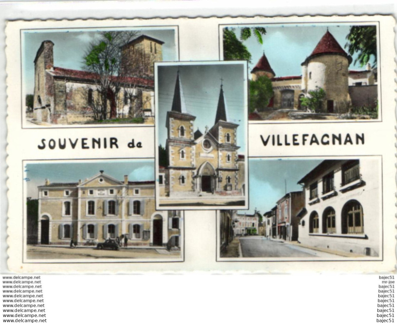 1 cpsm Souvenir de Villefagnan