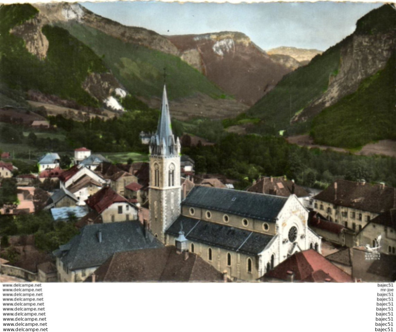 1 cpsm Thorens glières - vue panoramique