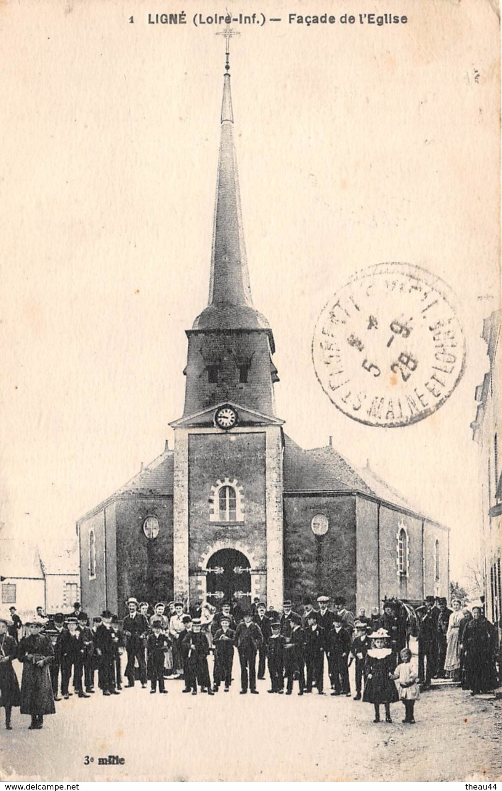 ¤¤  -   1   -   LIGNE    -   Façade de l'Eglise     -  ¤¤