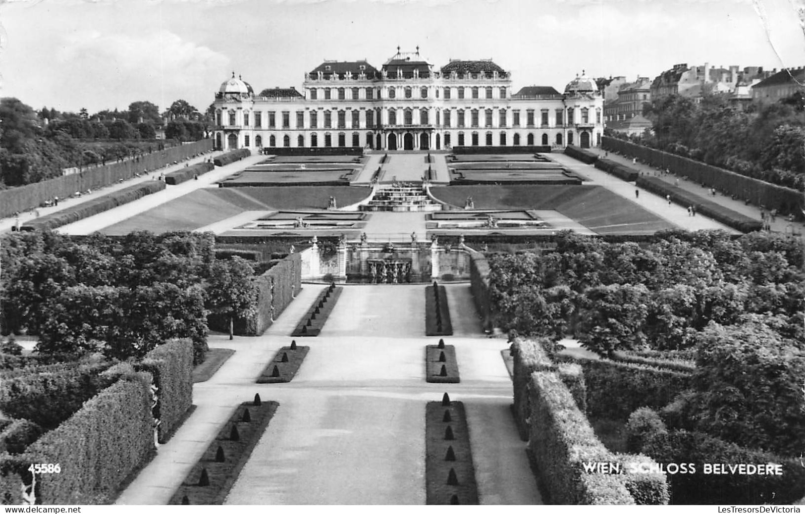[-10%] AUTRICHE - Wien - Schloss Belvedère - grands palais baroques - cour - jardin - Edit Pag - Carte Postale