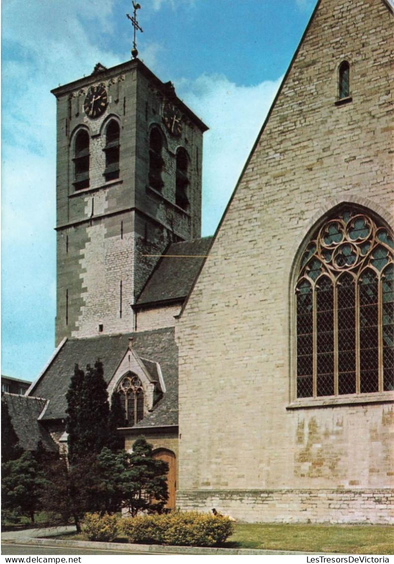 [-10%] BELGIQUE - Borsbeek - vue panoramique de St Jacobuskerk- Carte Postale