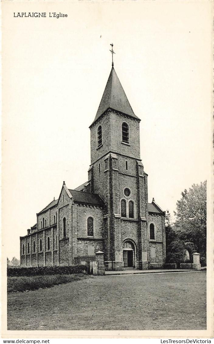 [-10%] BELGIQUE - Brunehaut - Laplaigne - LEglise - Carte Postale Ancienne