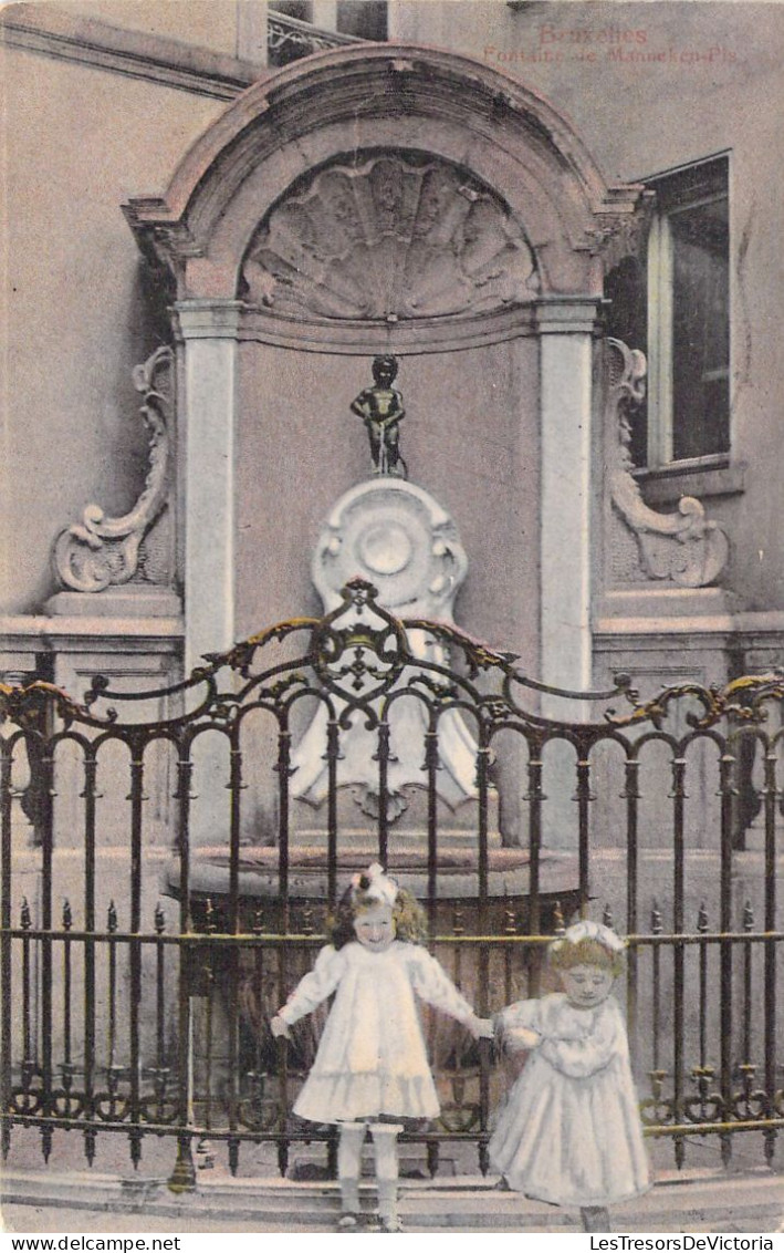 [-10%] BELGIQUE - BRUXELLES -  Manneken Pis - Carte Postale Ancienne