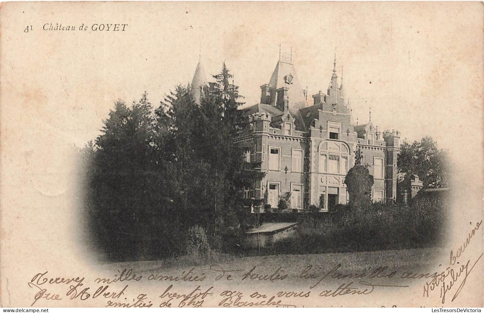 [-10%] BELGIQUE - Gesves - Château de Goyet - Carte postale ancienne