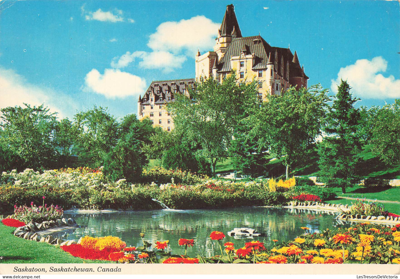[-10%] CANADA - Saskatoon - Saskatchewan - Delta Bessborough - Hôtel - Etang - Kiwanis Park - Carte postale