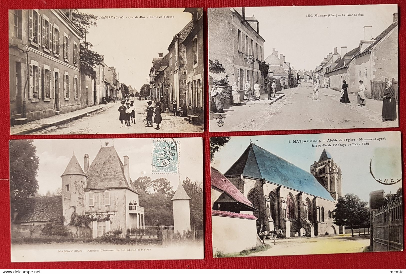10 cartes -   Massay  -  [18]  - Cher