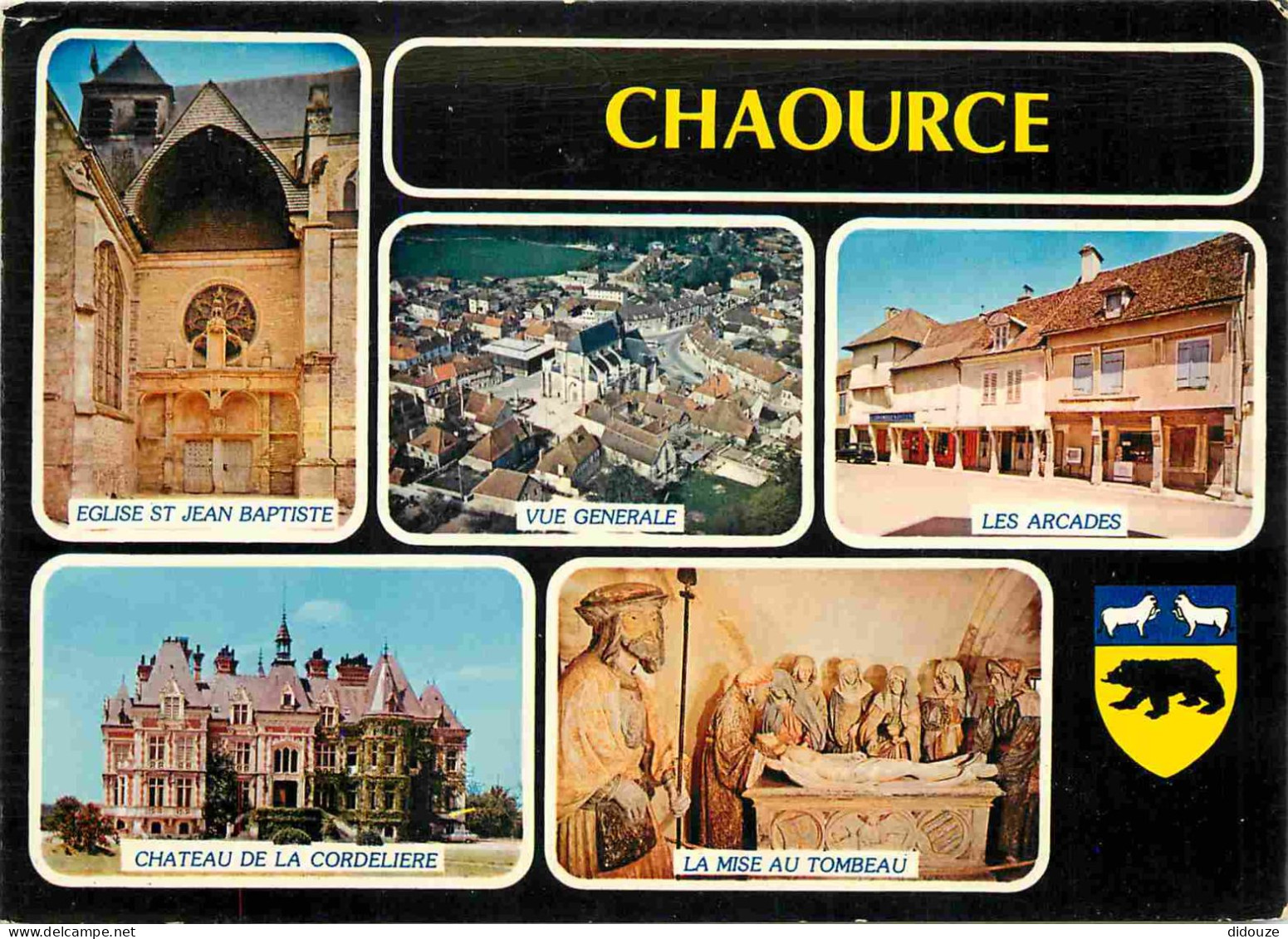10 - Chaource - Multivues - Blasons - CPM - Voir Scans Recto-Verso