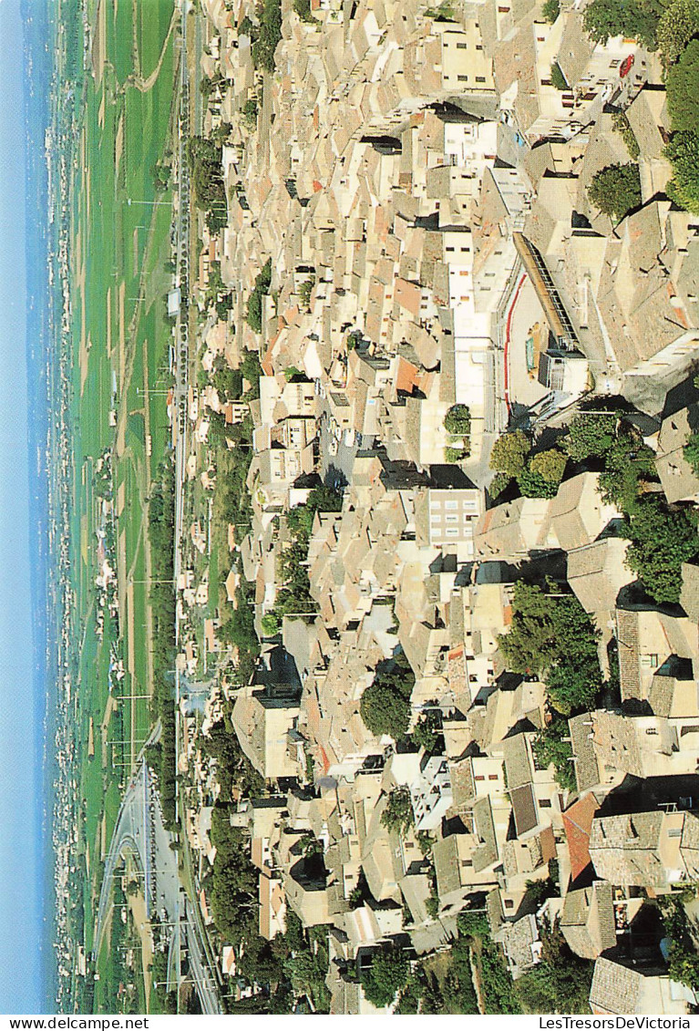 [-10%] FRANCE - Gallargues le Montueux - Vue aérienne - ville - rue - voitures - 78 0382 - Carte postale ancienne