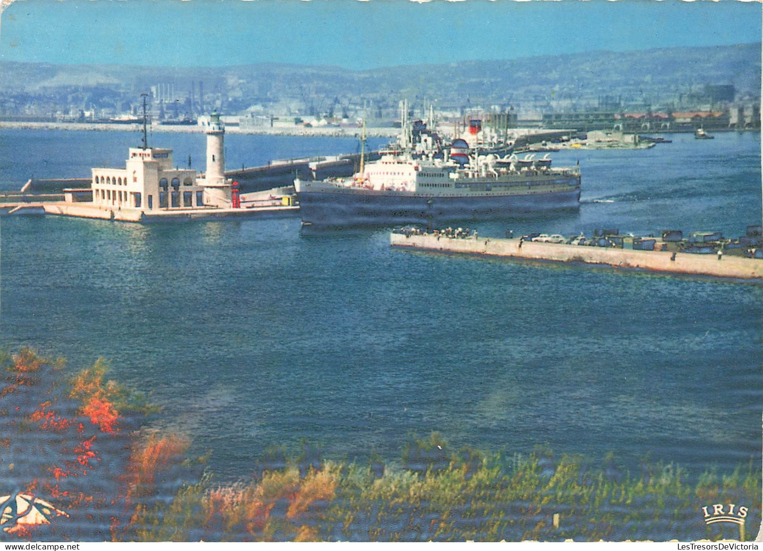 [-10%] FRANCE - Marseille - Transport - Port maritime - Bâtiment - Navire - Mer - Carte Postale Ancienne