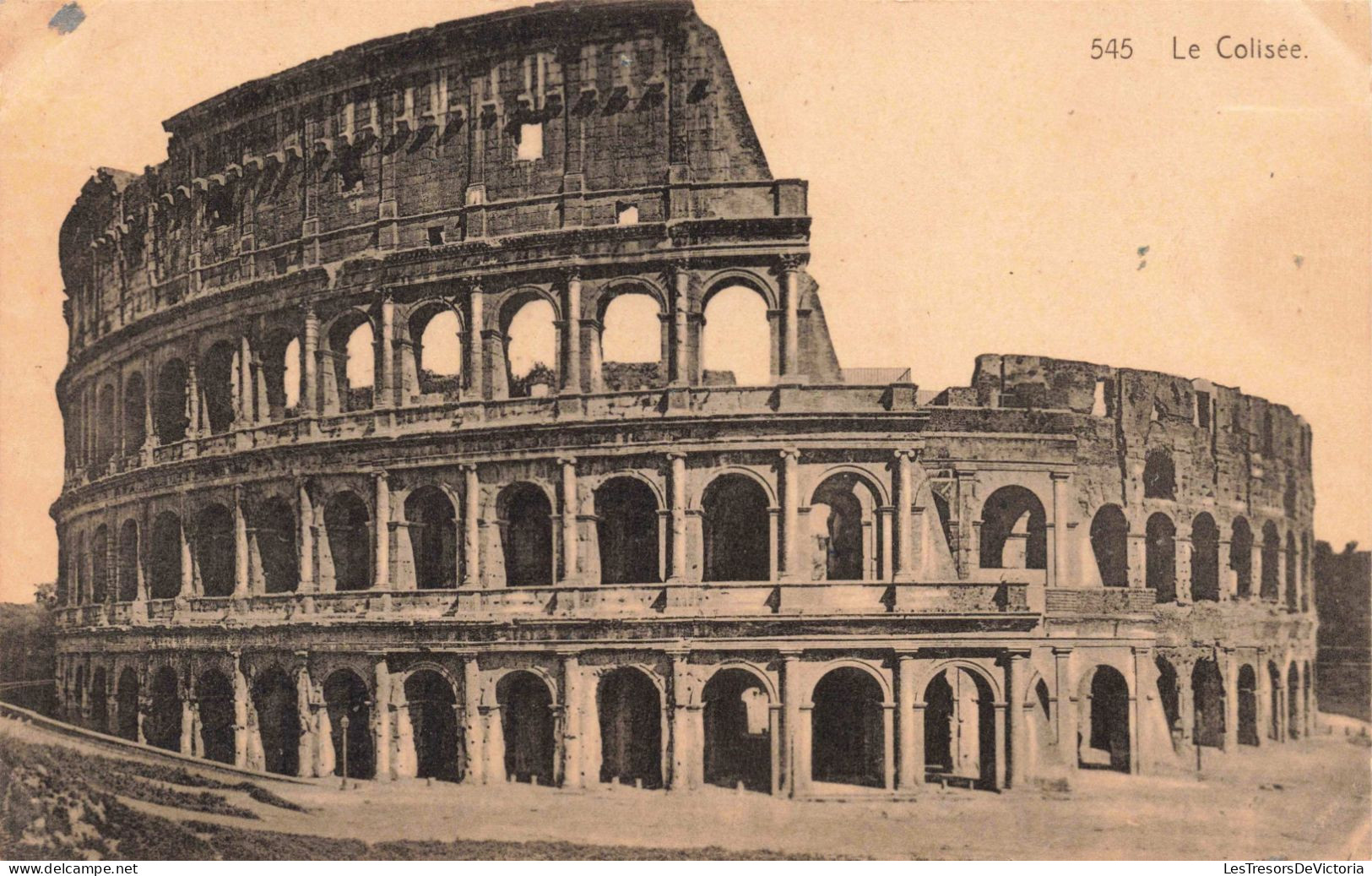 [-10%] ITALIE - Rome - Le colisée - Carte Postale Ancienne