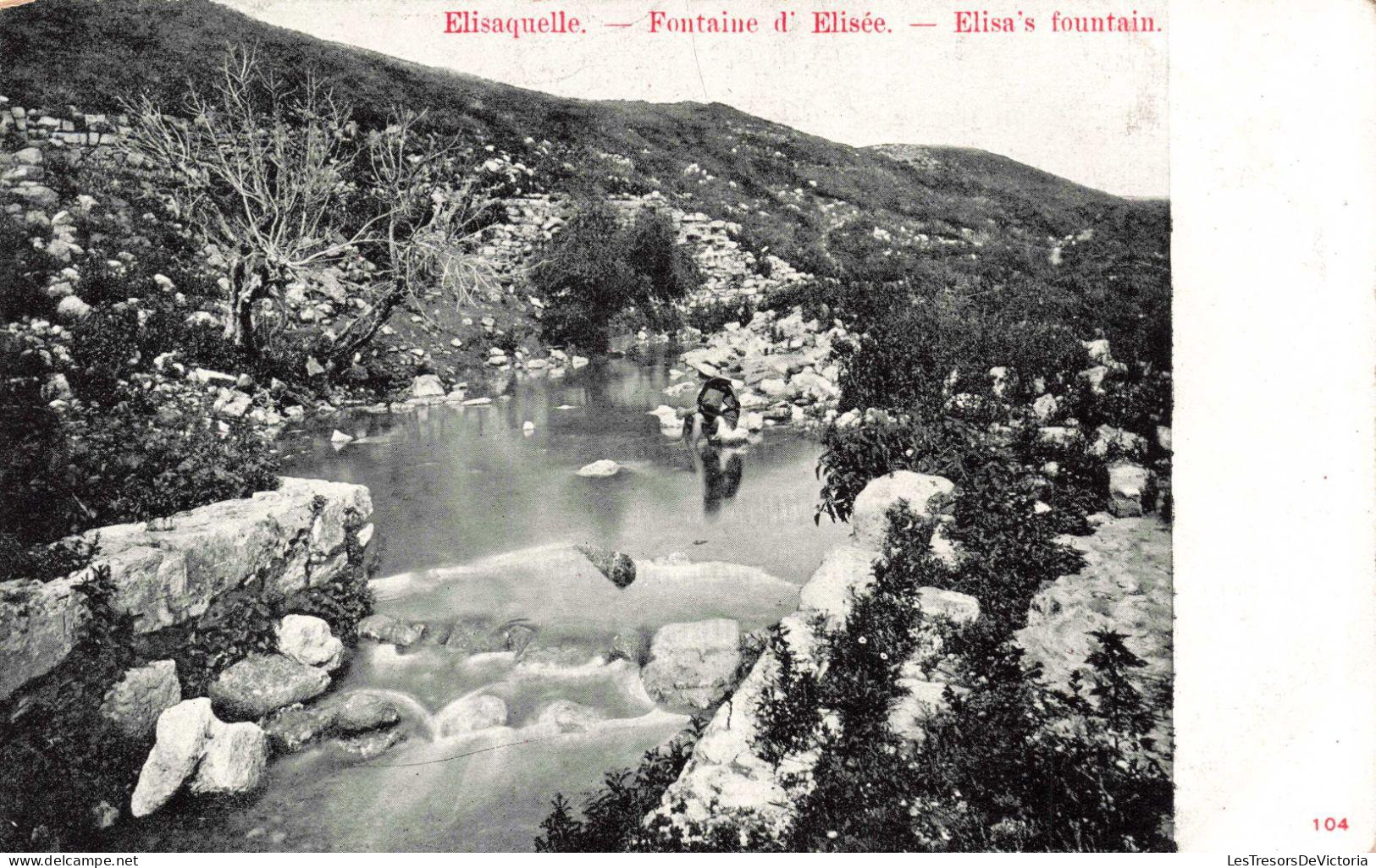 [-10%] MONDE - Fontaine d’Élisée   -  Carte Postale ancienne