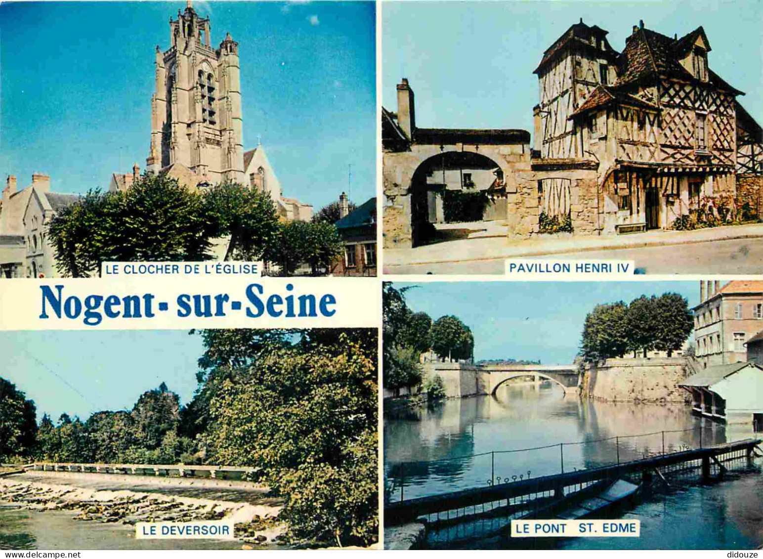 10 - Nogent sur Seine - Multivues - CPM - Carte Neuve - Voir Scans Recto-Verso