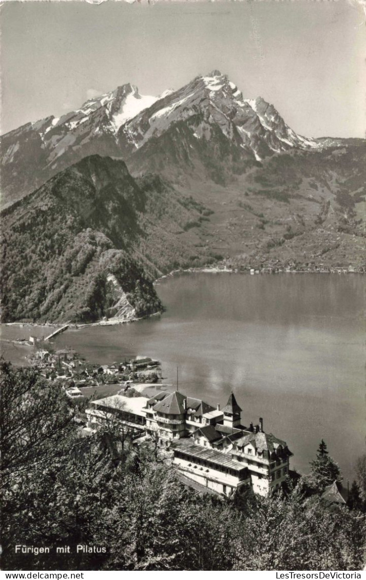 [-10%] SUISSE - NW Nidwald - Fûrigen mit Pilatus - Carte Postale