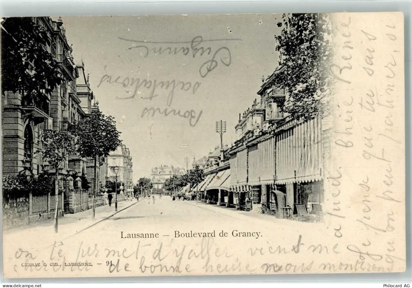 1000 Lausanne Losanna 1901 - Boulevard de Grancy - 13254704