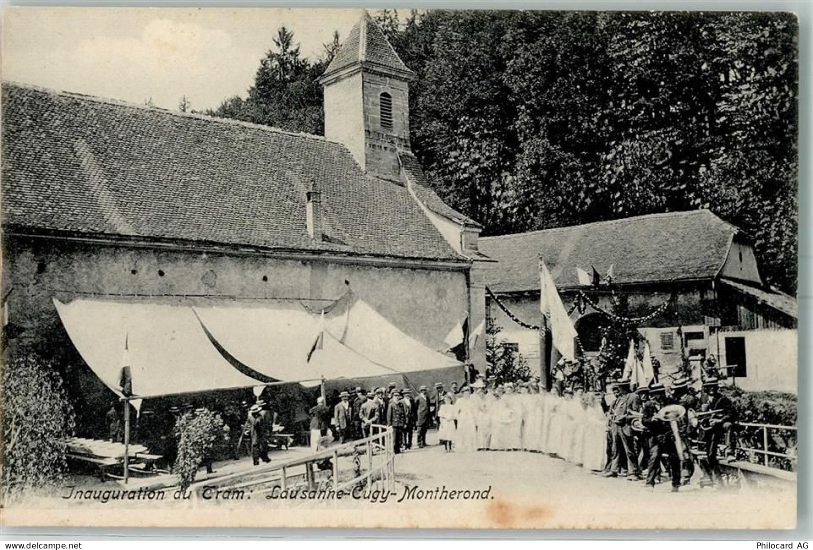 1000 Lausanne Losanna - Inauguration du Tram Lausanne - Cugy - Montheron... - 13173332