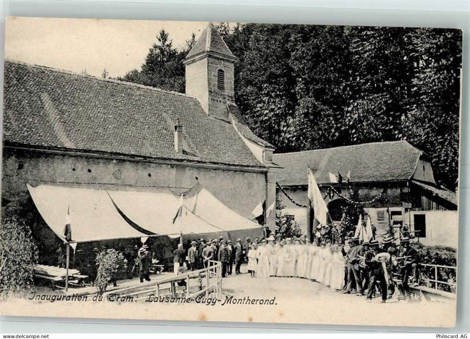 1000 Lausanne Losanna - Inauguration du Tram Lausanne - Cugy - Montheron... - 13173473