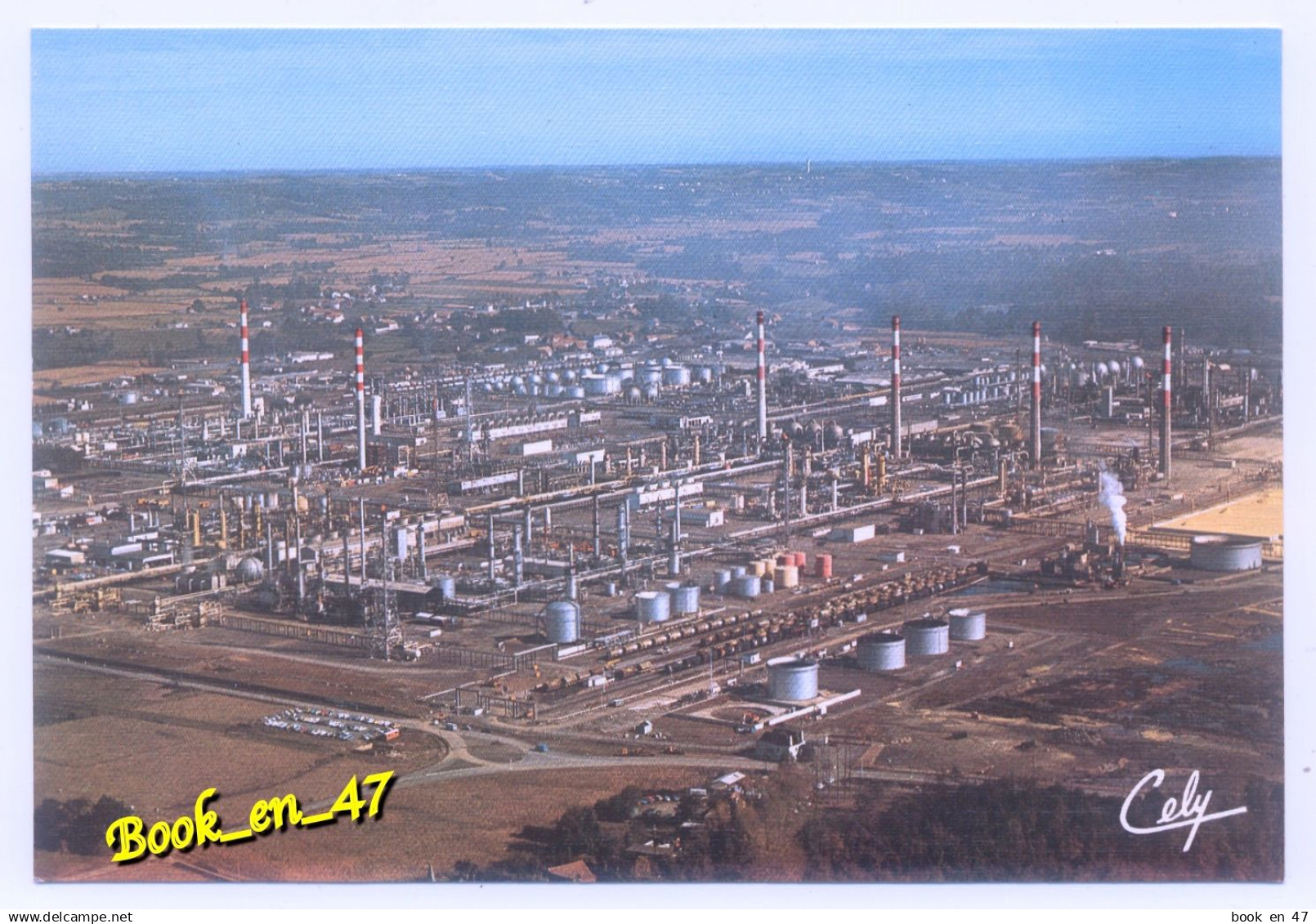 {100010} 64 Pyrénées Atlantiques Vue générale de l'usine de Lacq