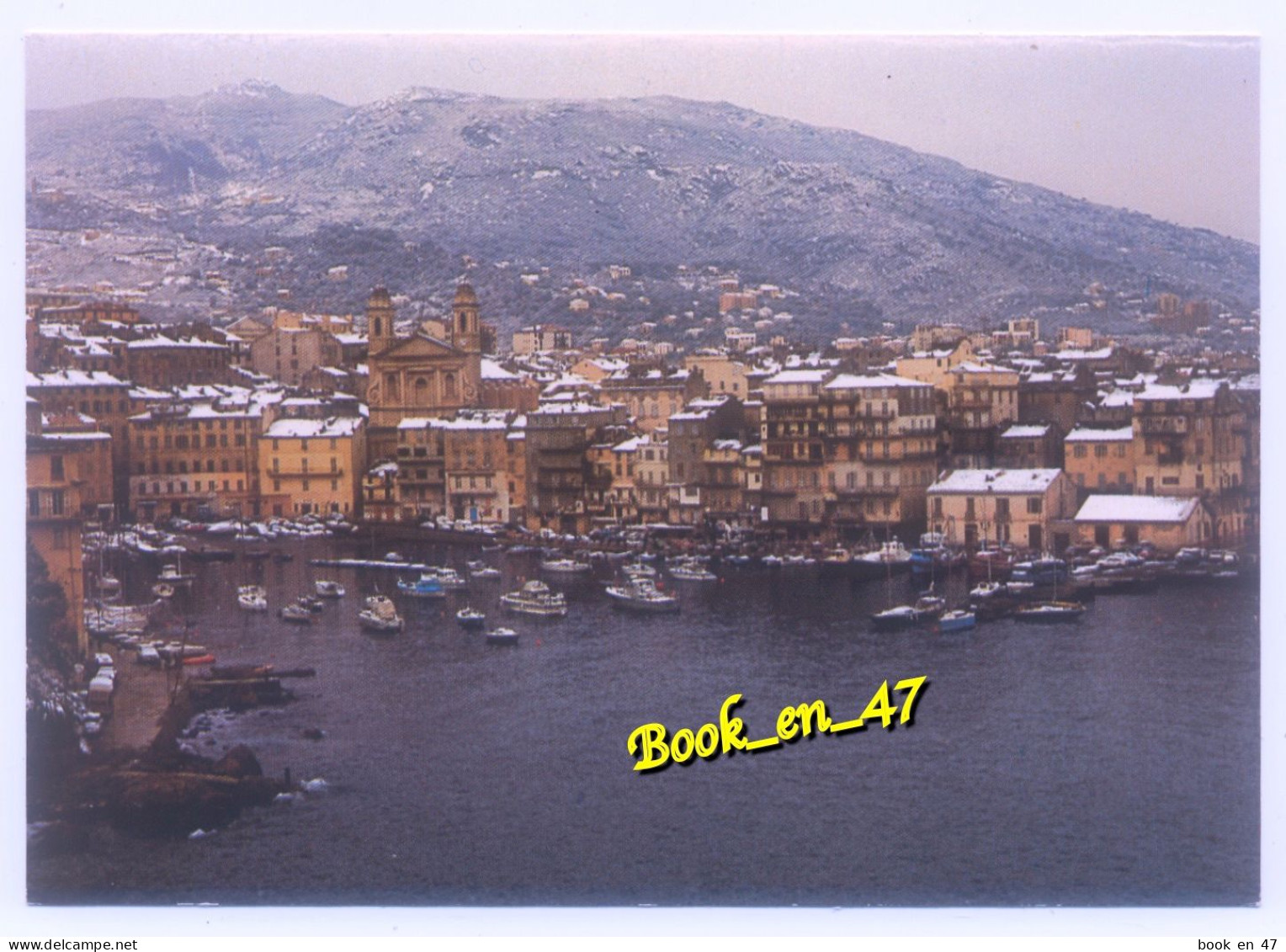 {100697} 20 2B Haute Corse Bastia sous la neige