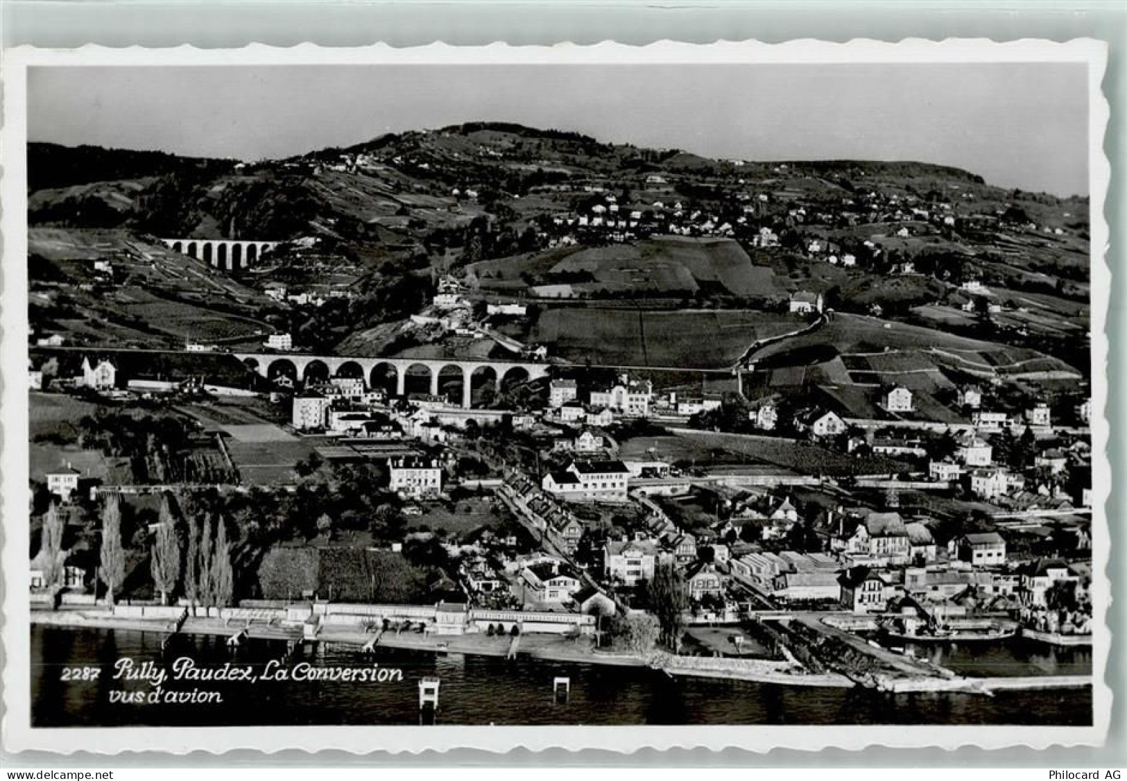 1009 Pully - Fliegeraufnahme Paudex La Conversion - 10585065