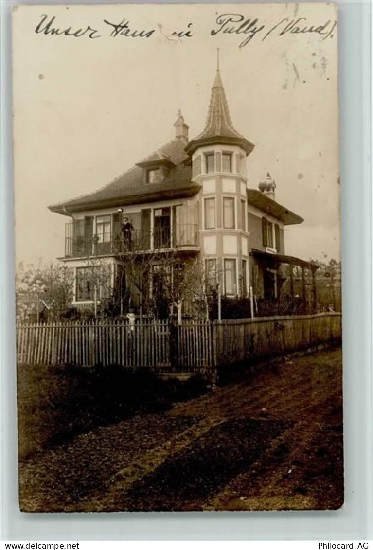 1009 Pully Gebrauchsspuren Wohnhaus Ort handschriftl. - 13117300