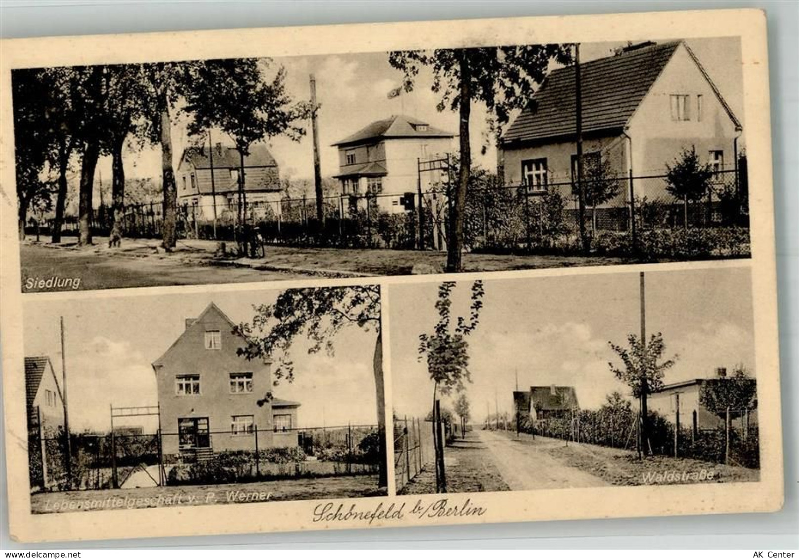 10115 O1189 Schönefeld - Lebensmittelhandel Werner Waldstrasse Siedlung... - 13665565