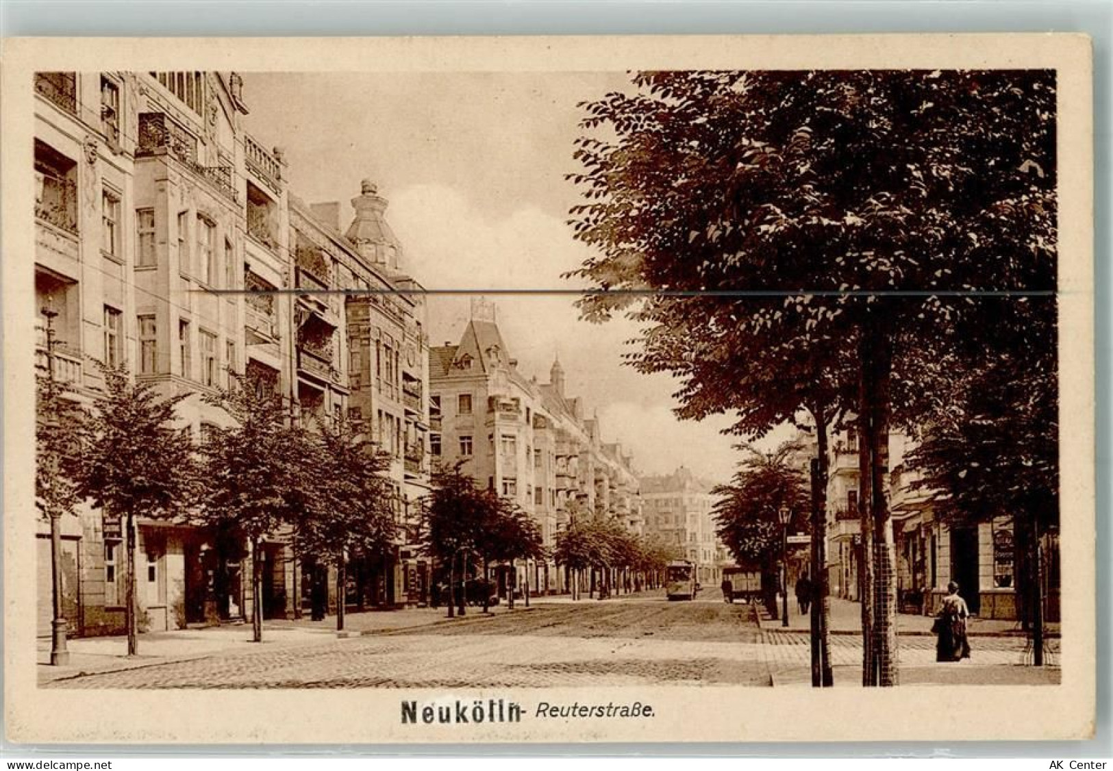 10115 W1000 Neukölln - Reuterstraße Straßenbahn RS. Werbung Pleines Wasc... - 13639647