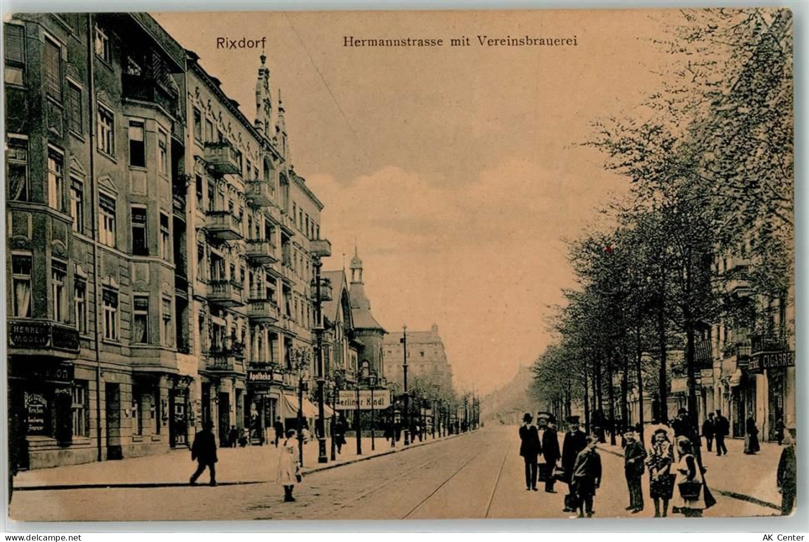 10115 W1000 Rixdorf 1909 - Hermannstraße Vereinsbrauerei Apotheke - 13611094