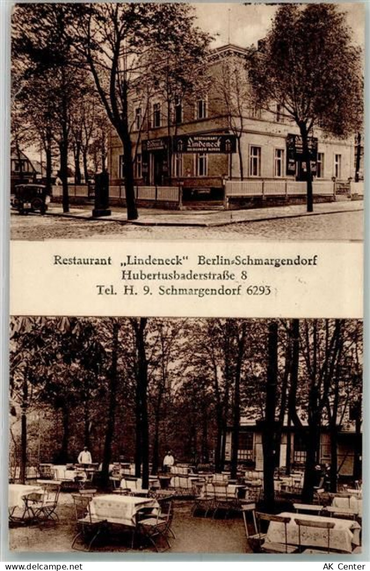 10115 W1000 Schmargendorf Foto AK WK II Gasthaus Lindeneck Gartenwirtsch... - 13636929