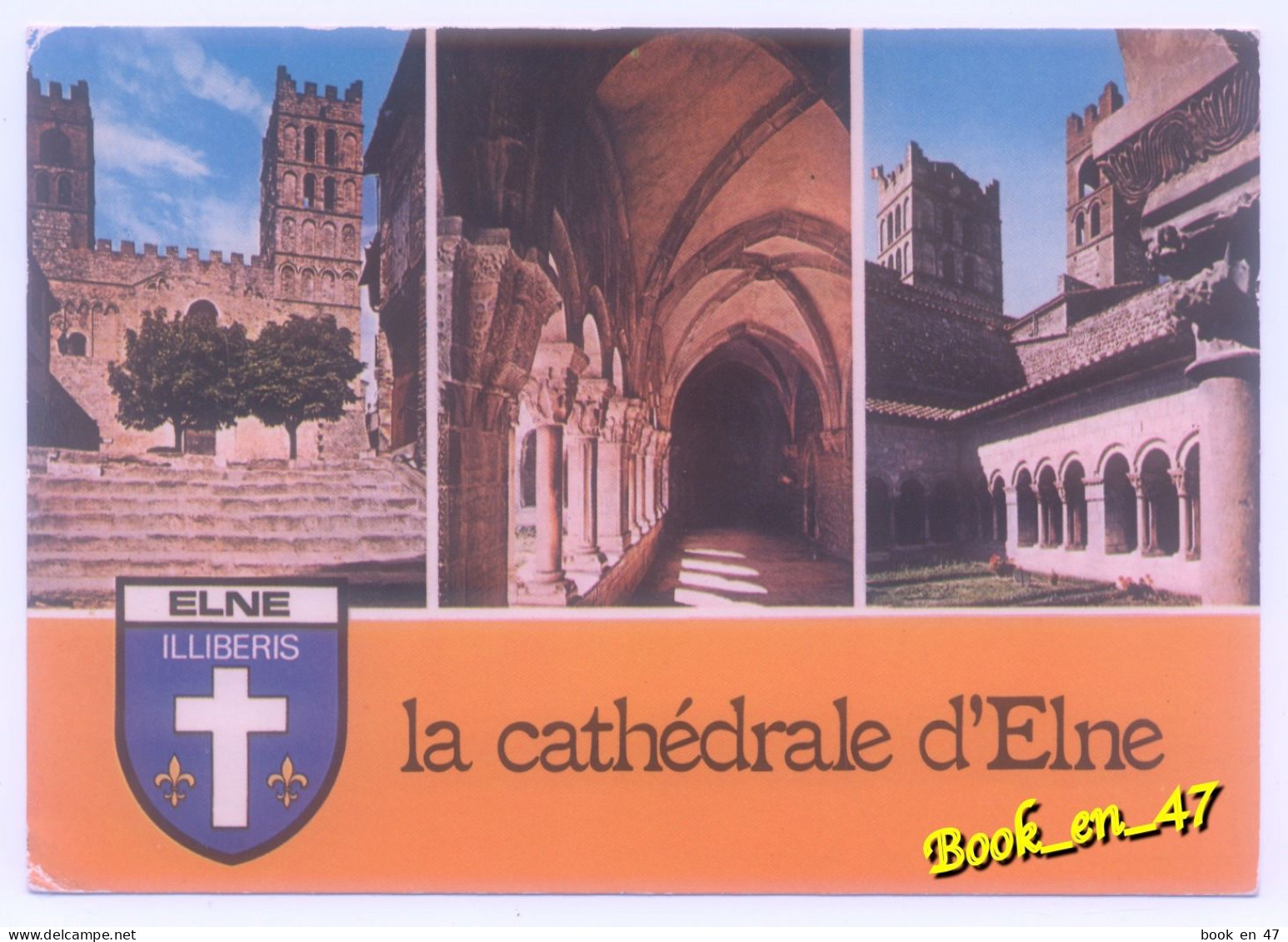 {101320} 66 Pyrénées Orientales Elne, multivues; Le cloître, La cathédrale