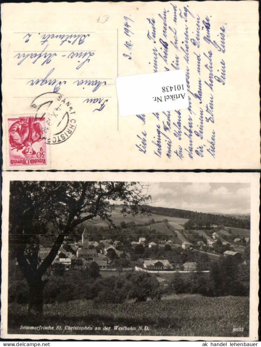 101438,Sommerfrische Christofen a.d. Westbahn St Pölten Neulengbach