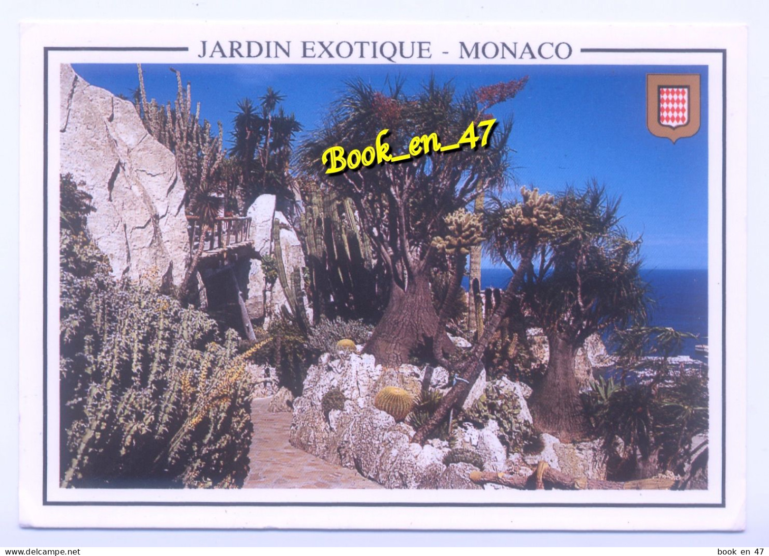 {101686} Monaco, Le jardin exotique (b)