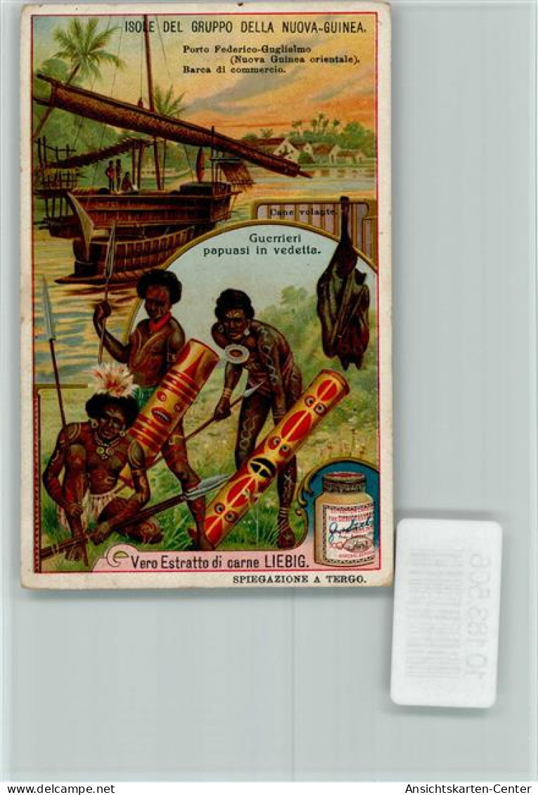 10183506 - Volkstypen, Nuovo Guinea - Sammelbild