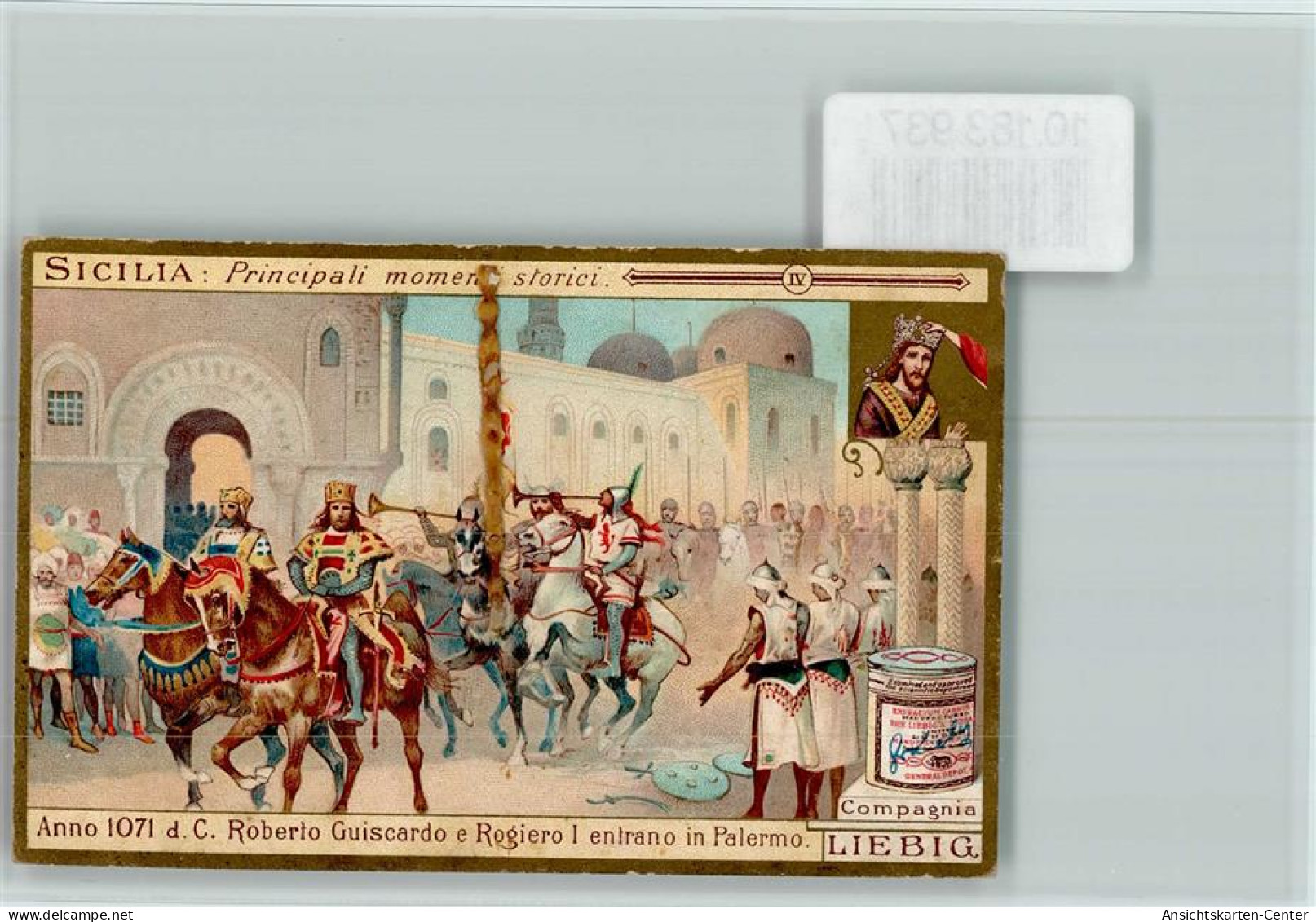 10183937 - Sicilia anno 1071  - Sammelbild Liebig