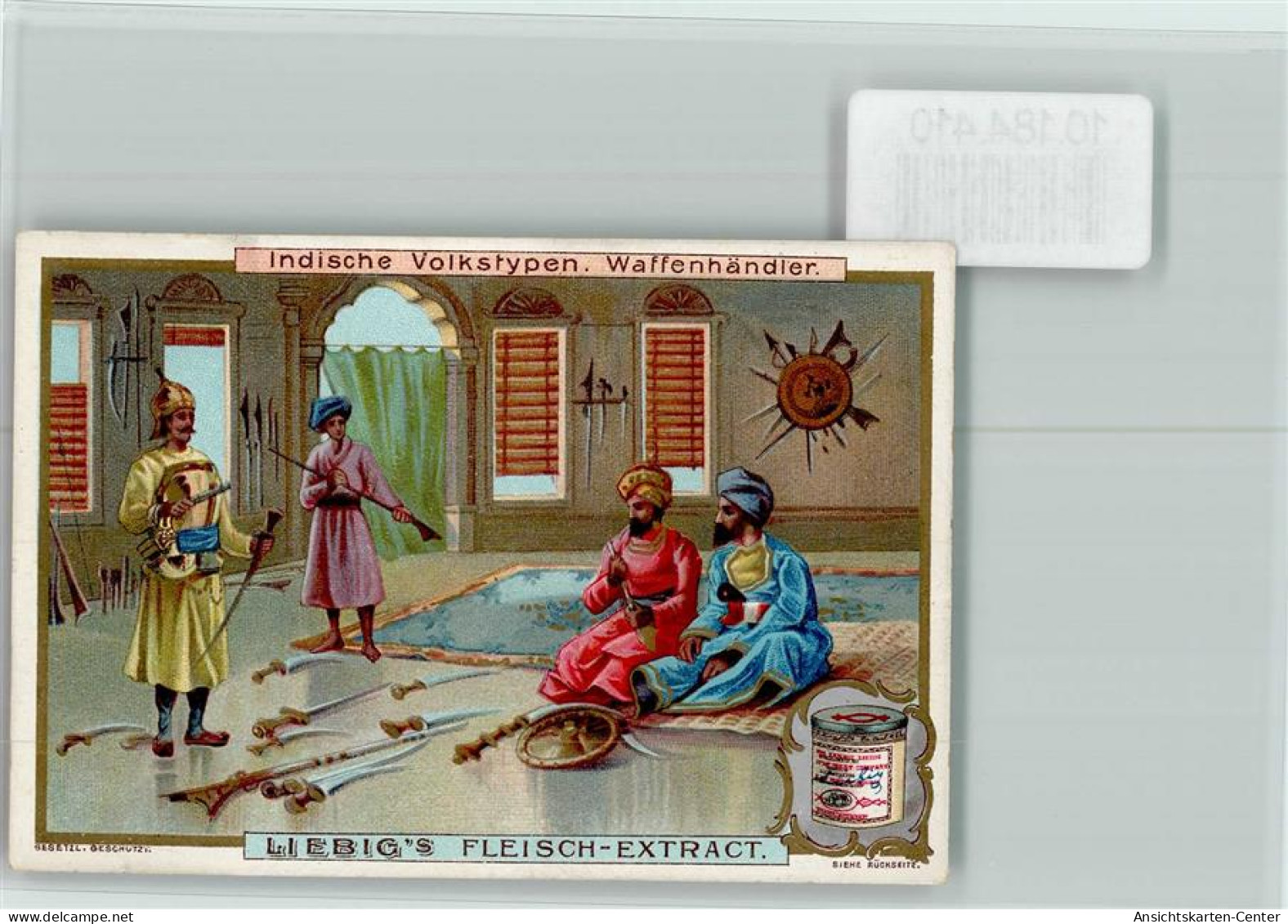 10184410 - Volkstypen / Brauchtum Indien Waffenhaendler,