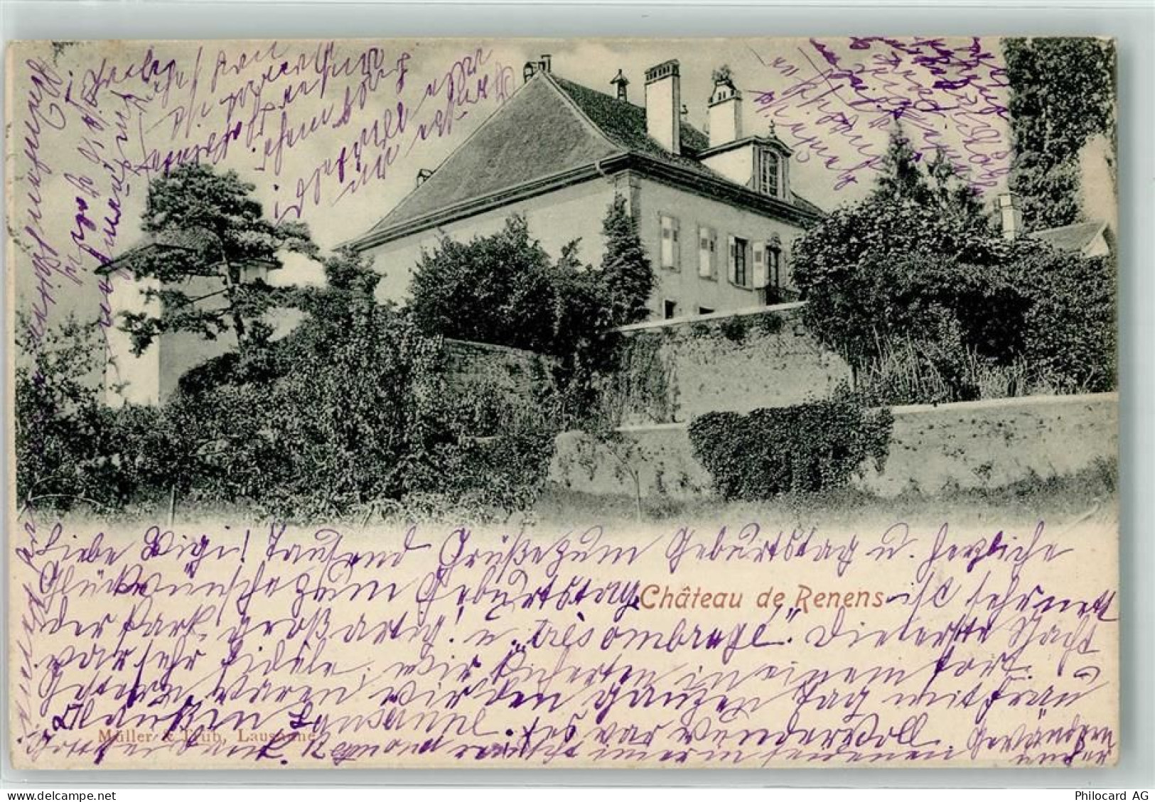 1020 Renens VD 1902 - Schloss - 39410464