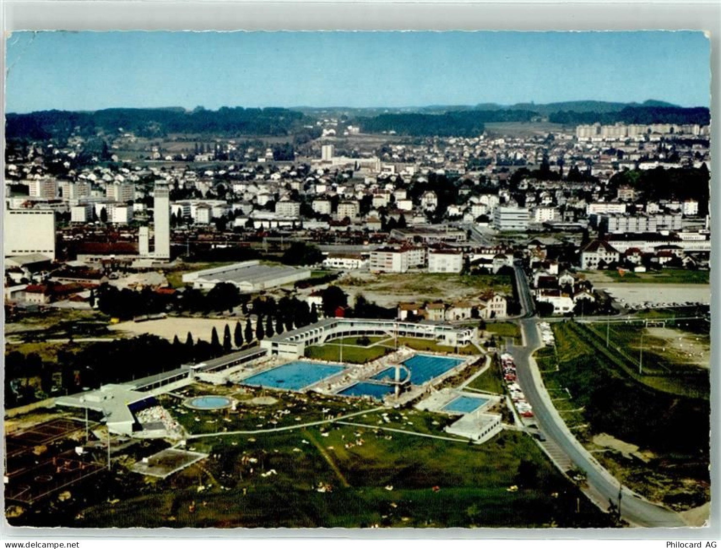 1020 Renens VD - Fliegeraufnahme Schwimmbad - 10597523