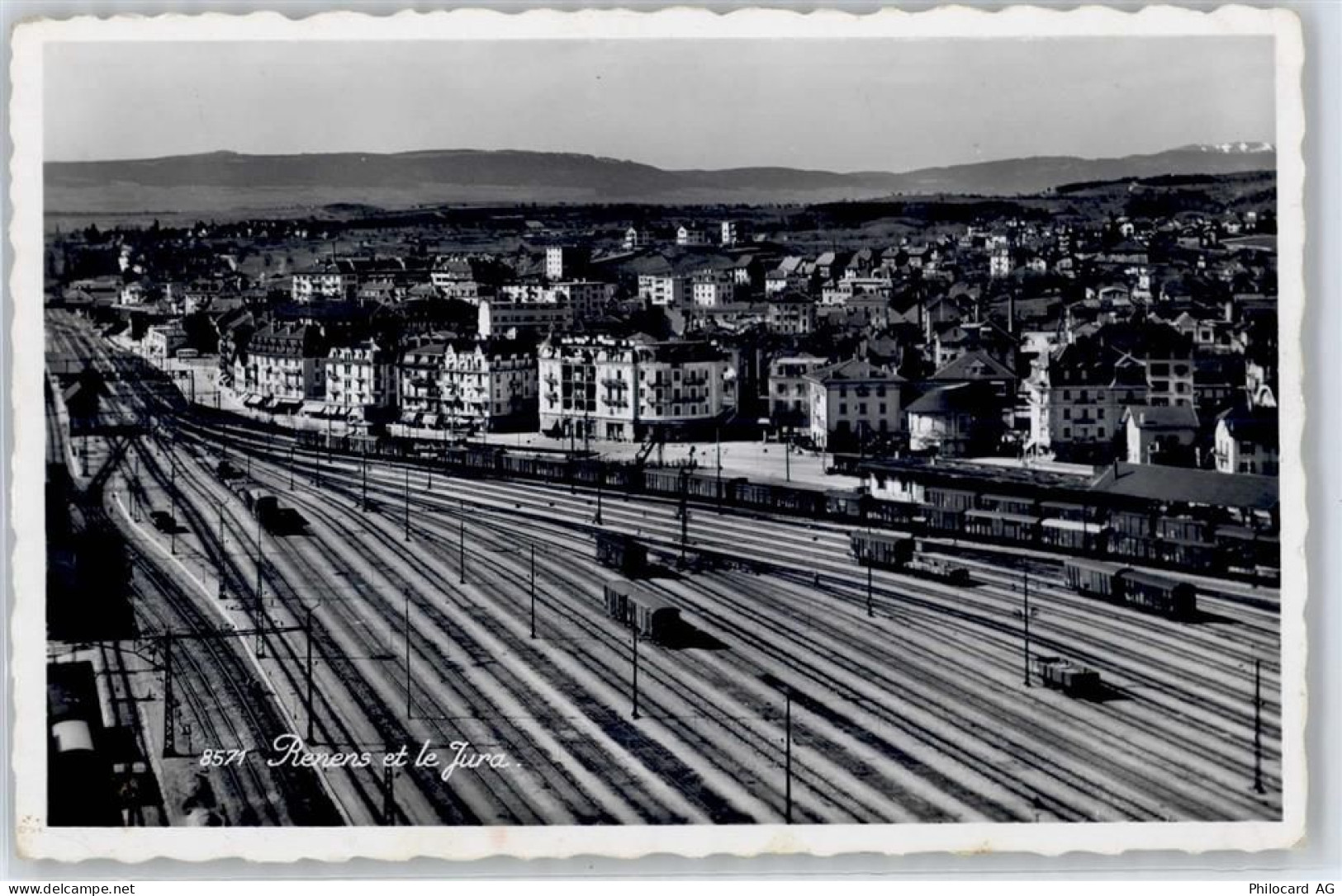 1020 Renens VD - Gesamtansicht, Bahngleise - 50892848