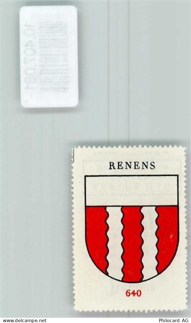 1020 Renens VD - Vignette Wappen Kaffee Hag 1920-1940 - 10407081
