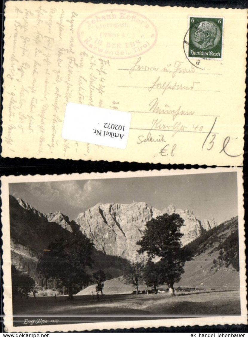 102072,Enge Alpe Karwendel Tirol Scharnitz