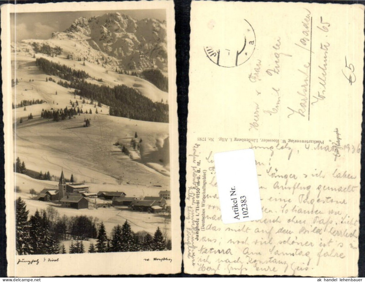 102383,Jungholz in Tirol Ortsansicht