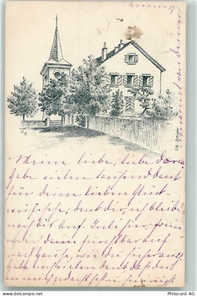 1024 Ecublens VD 1899 Künstlerkarte - 13124672