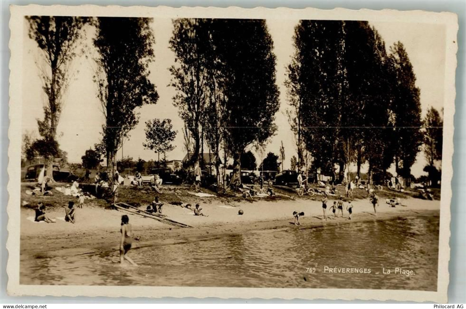 1028 Préverenges Foto AK Schwimmbad - 14005844