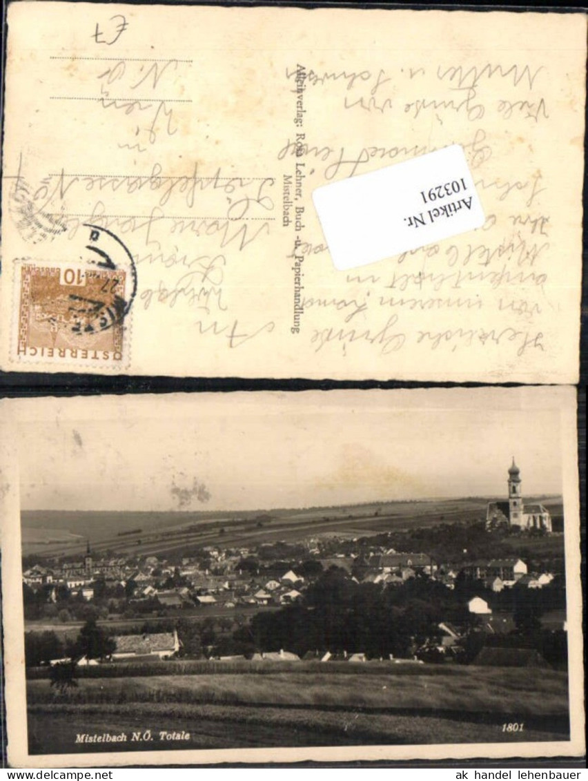 103291,Mistelbach Totale 1930