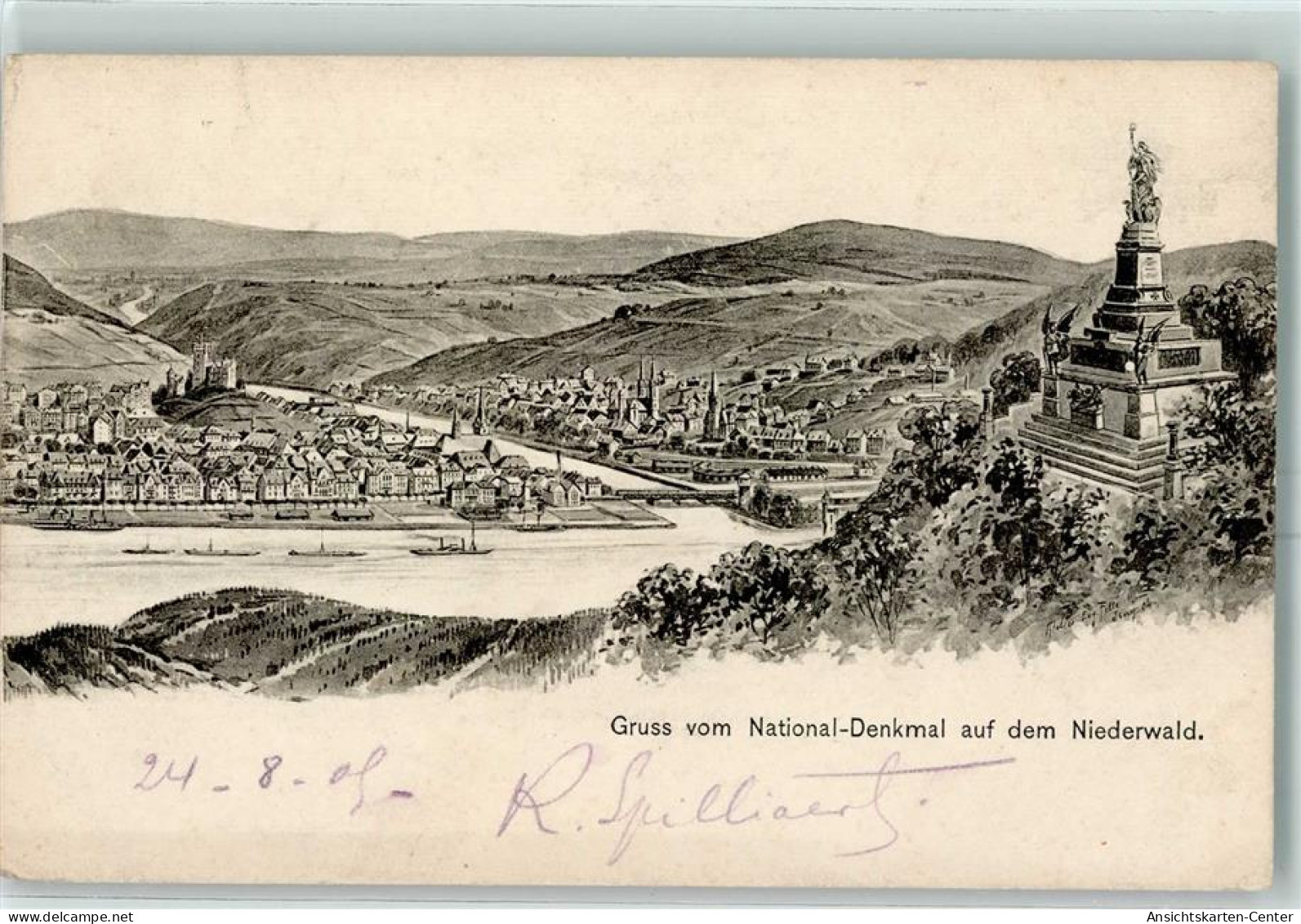 10347678 - Niederwald , Jagdschloss