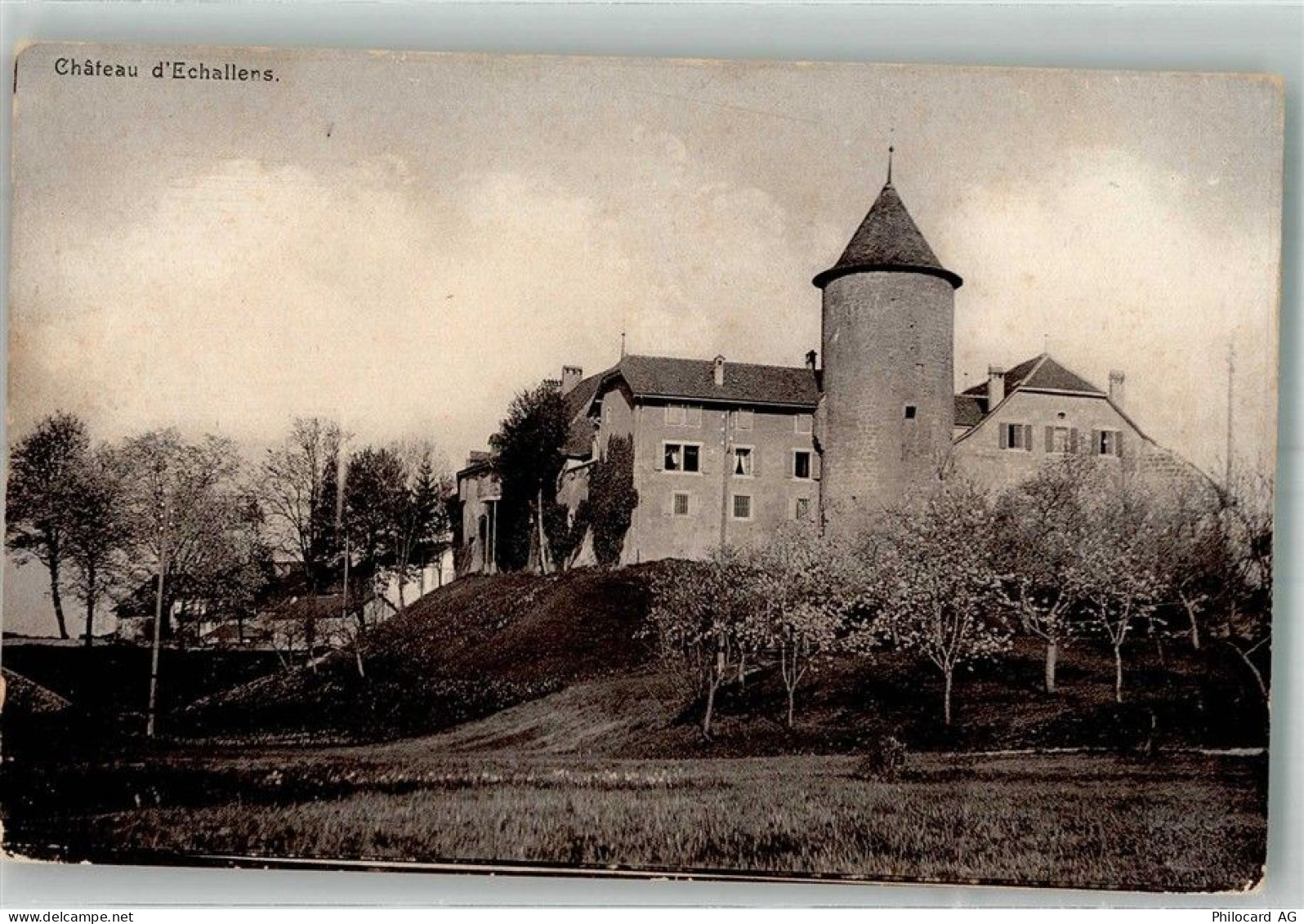 1040 Echallens Foto AK Schloss - 38212238