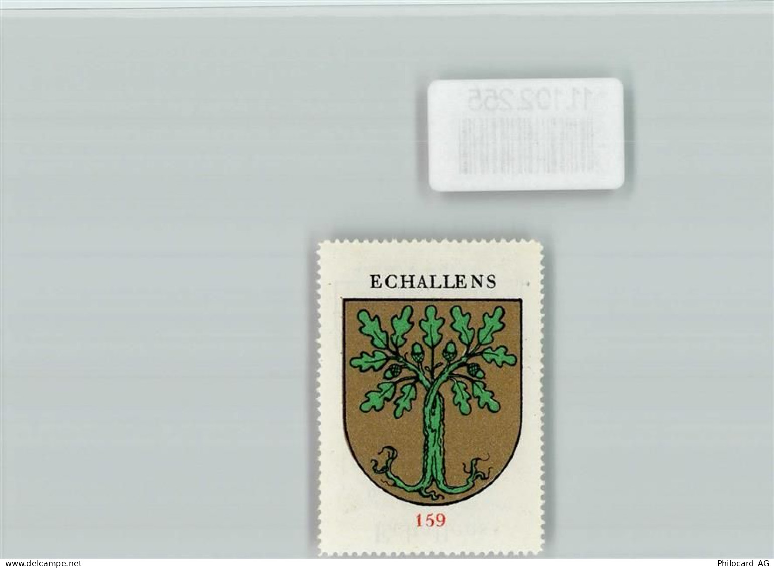 1040 Echallens - Vignette Wappen Kaffee Hag ca 1920-1940 - 11102255