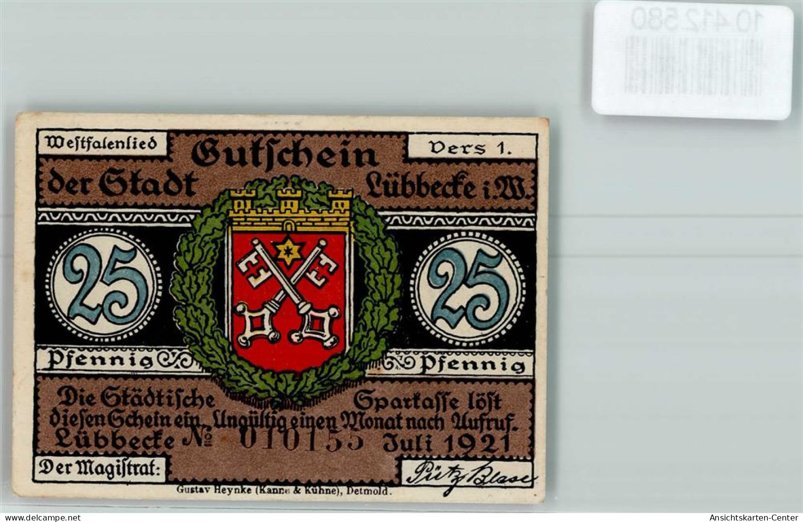 10412580 - Luebbecke , Westf